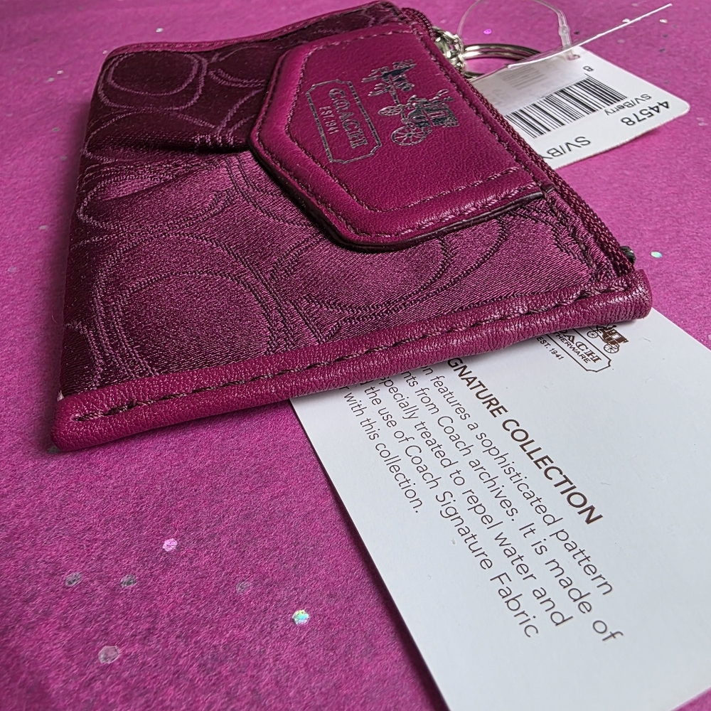 🅢🅞🅛🅓 Coach Card Holder Keycase - Picture 7 of 13